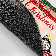 Load image into Gallery viewer, We Wish You A Merry Christmas - Christmas Gift For Pet Lovers - Personalized Custom Doormat