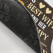Load image into Gallery viewer, Best Wife Live Here Husband And Wife Gift - Personalized Custom Doormat