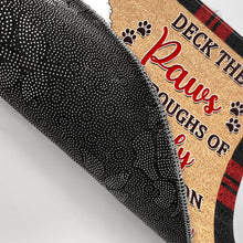Load image into Gallery viewer, Deck The Paws With Boughs Dog - Christmas Gift - Personalized Custom Doormat