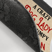 Load image into Gallery viewer, A Crazy Dog Lady and A Grumpy Old Man - Gift For Dog Lovers Couple - Personalized Custom Doormat
