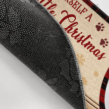 Load image into Gallery viewer, Furry Little Christmas - Christmas Gift For Pet Lovers- Personalized Custom Doormat
